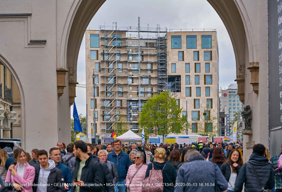 Mai 2023 - Neubau des Hotels Königshof am Stachus in München